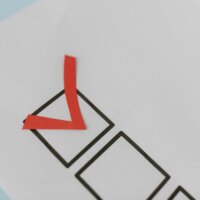 A ticked checkbox